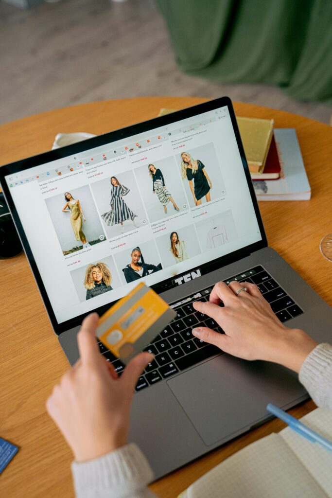 South African small business owner setting up ecommerce store online