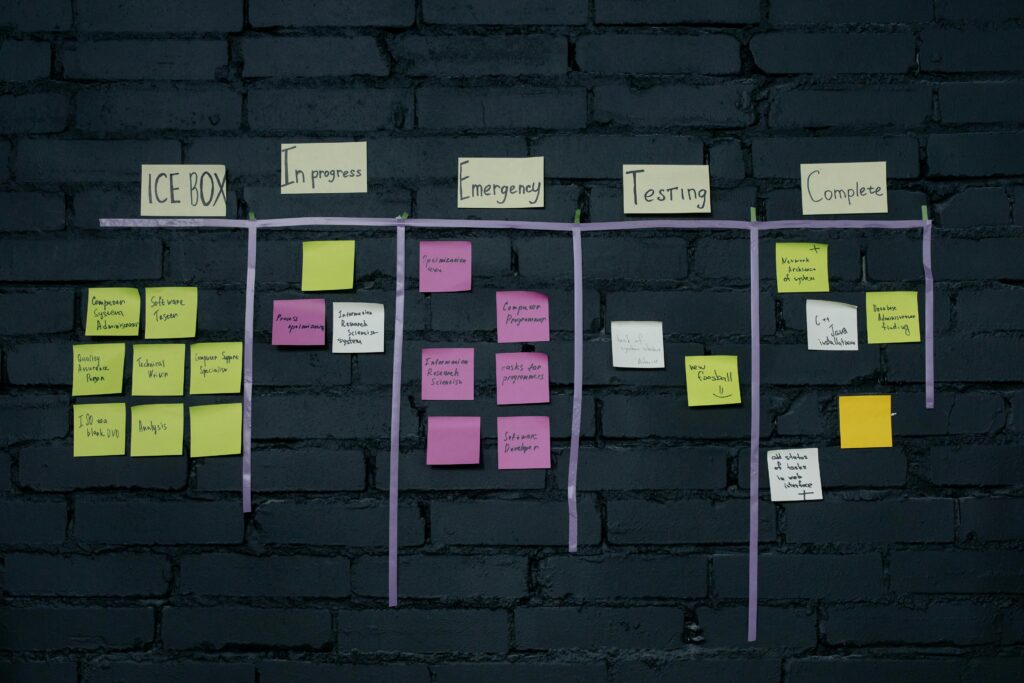 Kanban board project management tool for South African small business