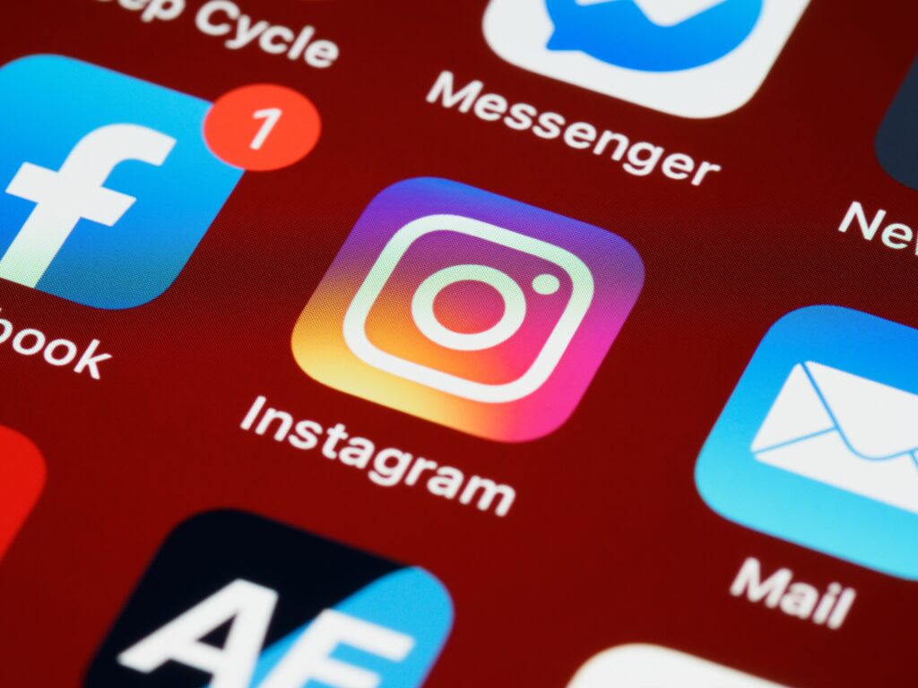 South African business owner managing Facebook and Instagram accounts