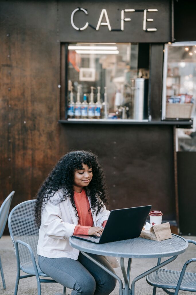 South African remote worker using VPN for secure internet connection